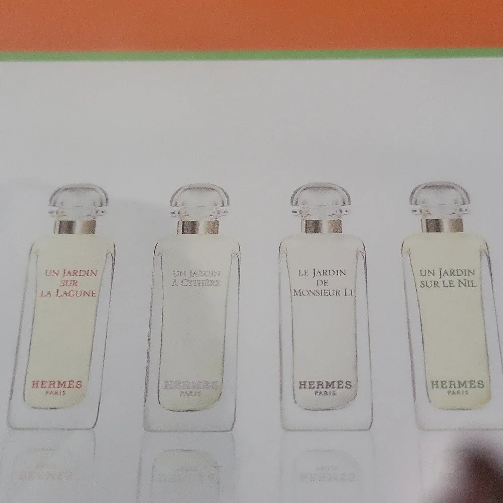 Hermes Sealed Box Fab 4 Deluxe Hermes Samples New And Fab Perfumes Paris - Picture 3 of 10